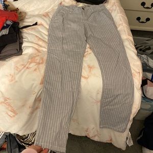 stripped pants (size 2)